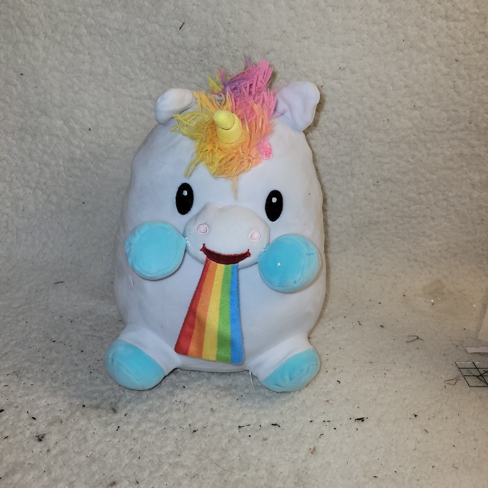 Fiesta Techni 10" Puking Unicorn Plush Vomit Stuffed Animal Toy Carnival Prize‎